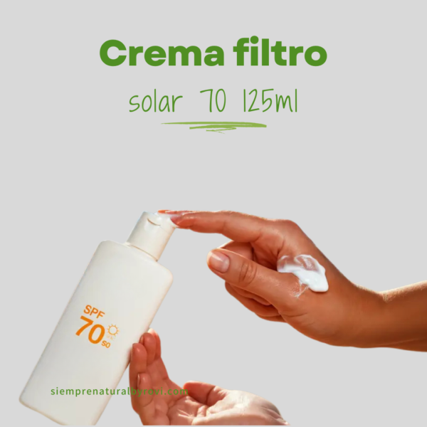 Crema Filtro Solar 70 (125ml)