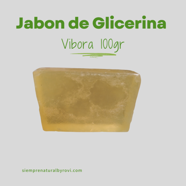 Jabón de Glicerina de Víboras (100g)